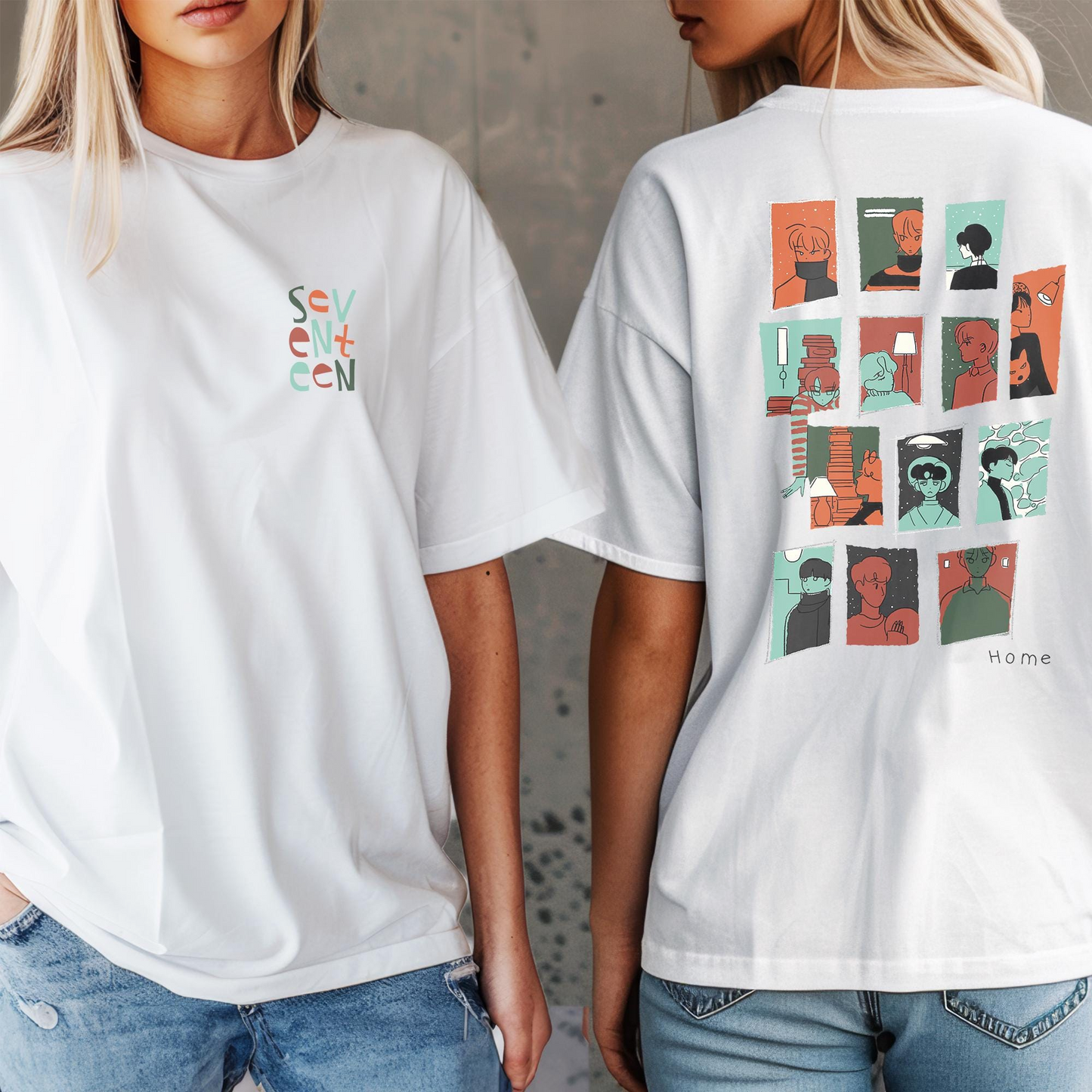 Graphic Seventeen Shirt, Seventeen Tour Shirt, Seventeen Kpop Shirt