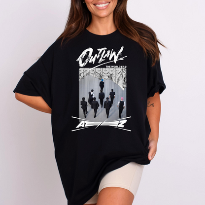 Graphic Ateez Outlaw Album Shirt, Ateez Shirt, Ateez Tour Merch