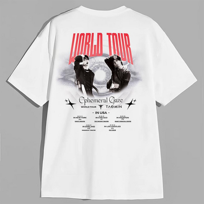 Taemin Ephemeral Gaze Tour Shirt, Taemin Tour Shirt, Kpop Tour 2025 Shirt