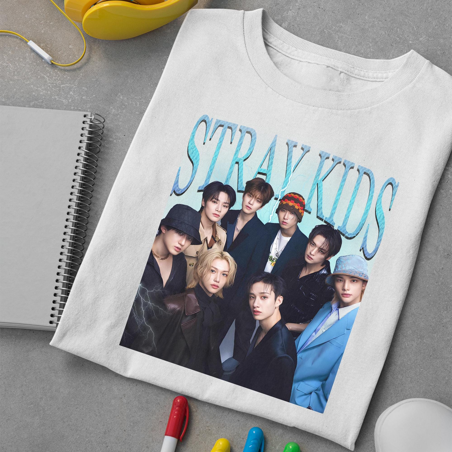 Vintage Stray Kids Bootleg Shirt, Stray Kids Tour Shirt, Skz Shirt