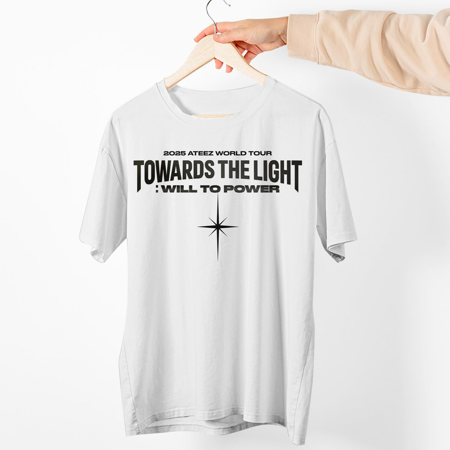 Ateez Towards The Light Shirt, Ateez Tour Shirt, Ateez Kpop Shirt