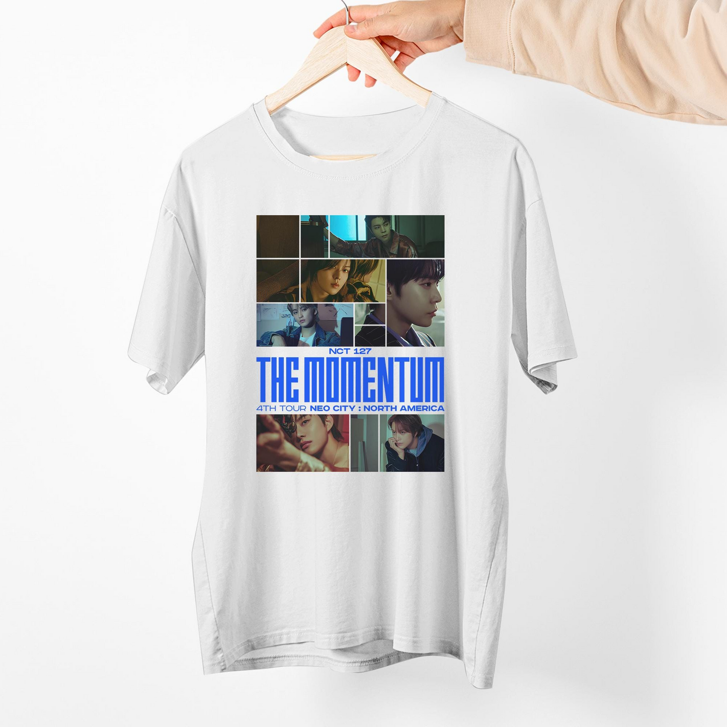 NCT 127 The Momentum Shirt, NCT 127 Tour Shirt, NCT Shirt