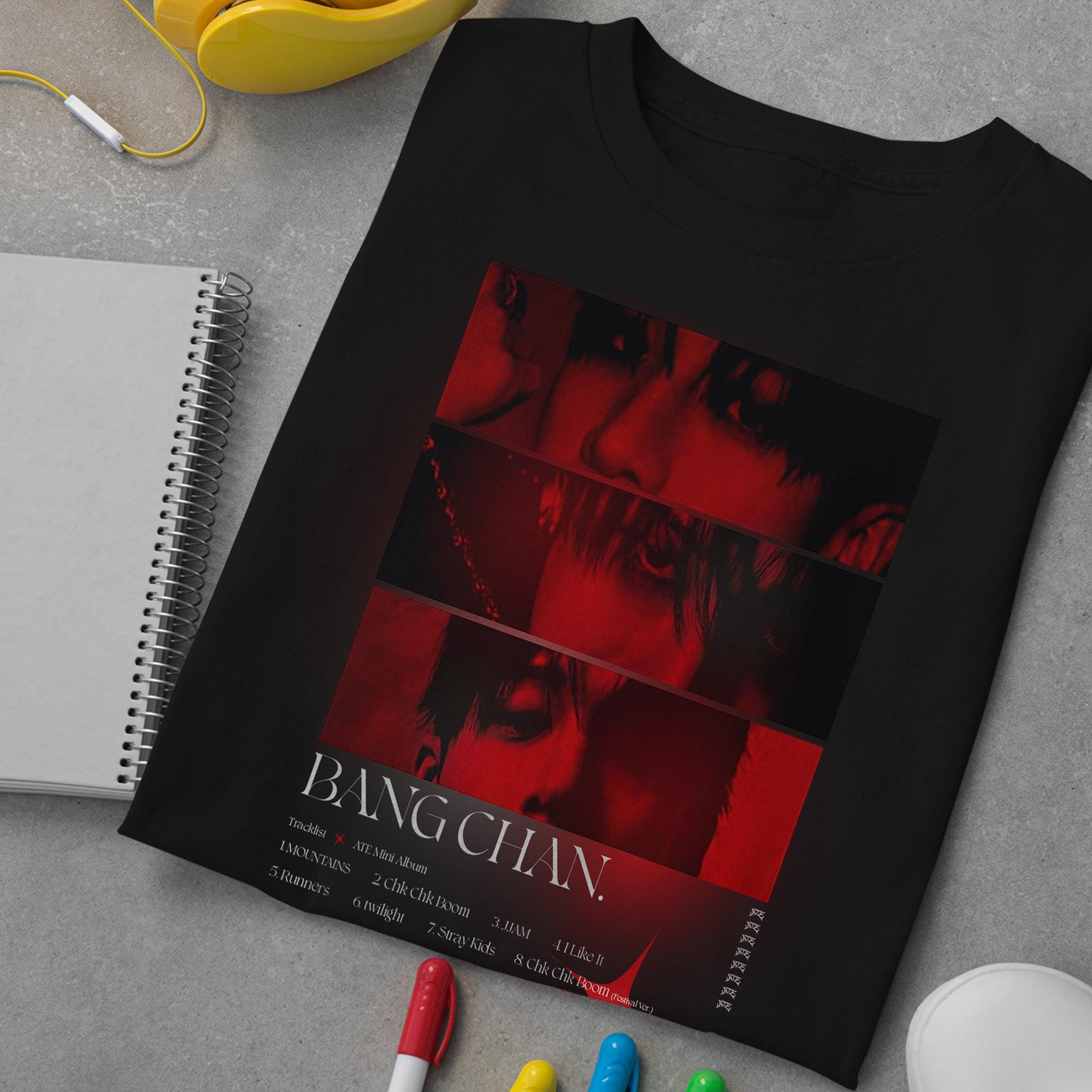 Vintage 90s Stray Kids Bang Chan Shirt, Stray Kids Shirt, Kpop Shirt