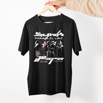 AESPA Synk Parallel Line Tour Shirt, Graphic Aespa Shirt, Kpop Shirt