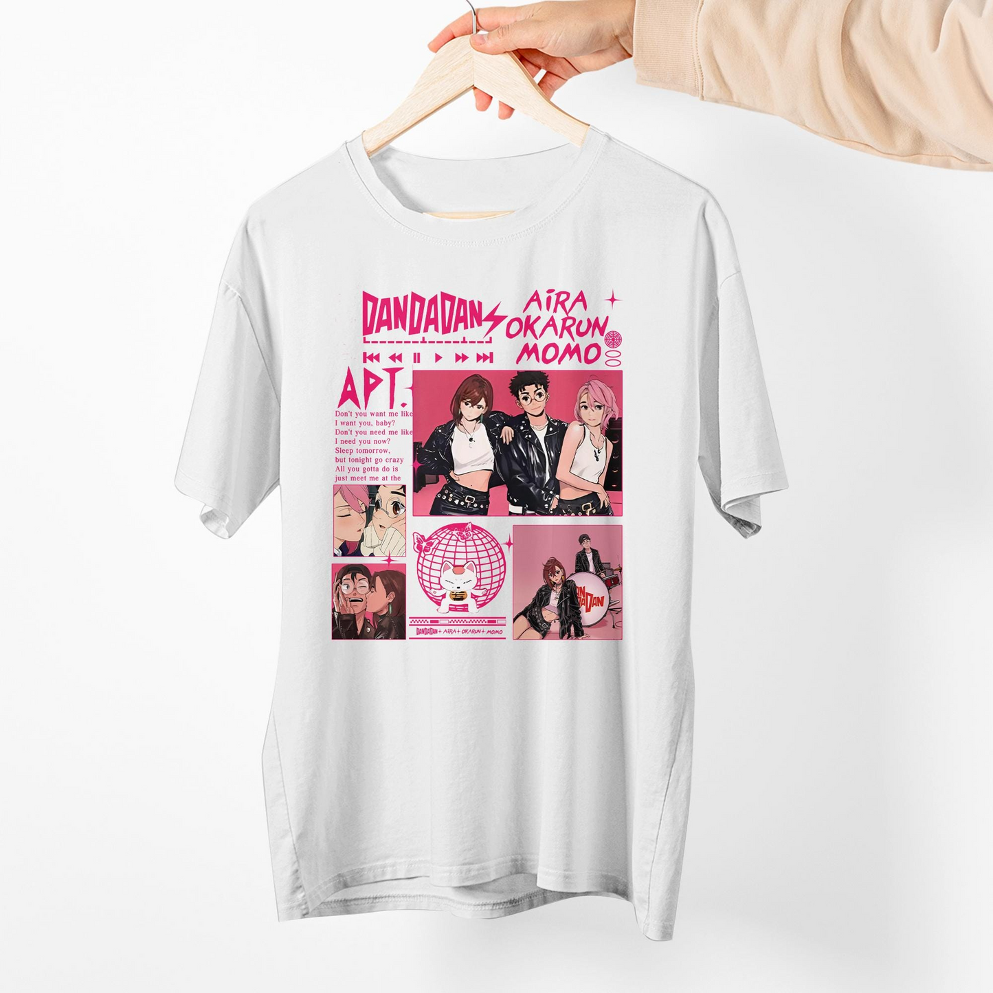 Dan Dan Dan Anime TShirt, APT T-Shirt, Anime Shirt, Manga Shirt