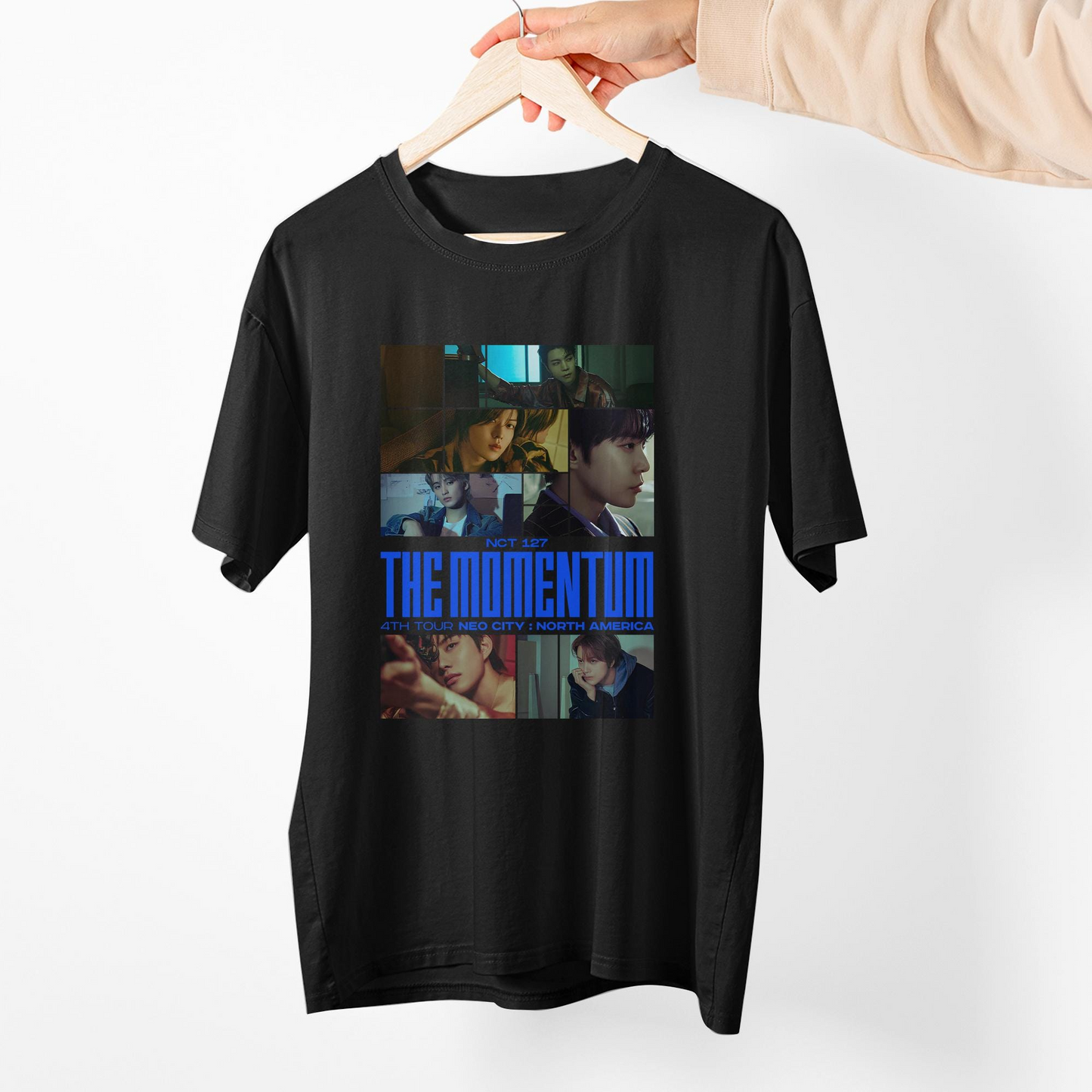 NCT 127 The Momentum Shirt, NCT 127 Tour Shirt, NCT Shirt