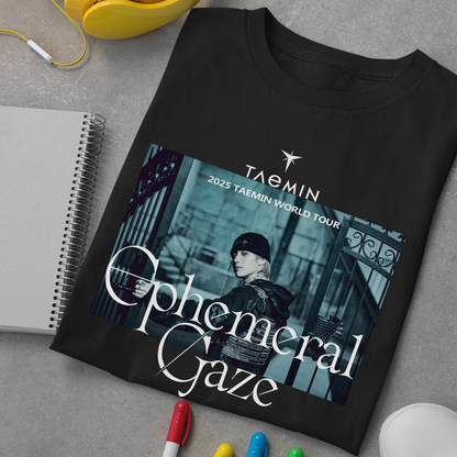 Taemin Ephemeral Gaze Tour Shirt, Shinee Teamin Shirt, Kpop Tour Shirt
