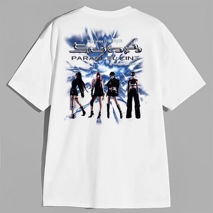 AESPA Synk Parallel Line Tour Shirt, World Tour Aespa Shirt, Kpop Tee