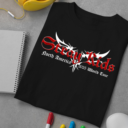 Stray Kids DominATE Tour North America T- Shirt, Stray Kids Shirt, SKZ Merch