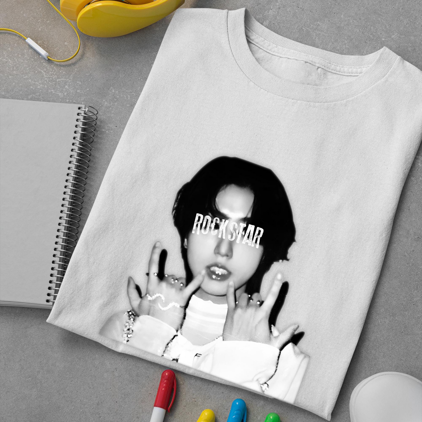 Rockstar Han Jisung Shirt, Stray Kids Rockstar Shirt, SKZ Merch, Stray Kids Shirt