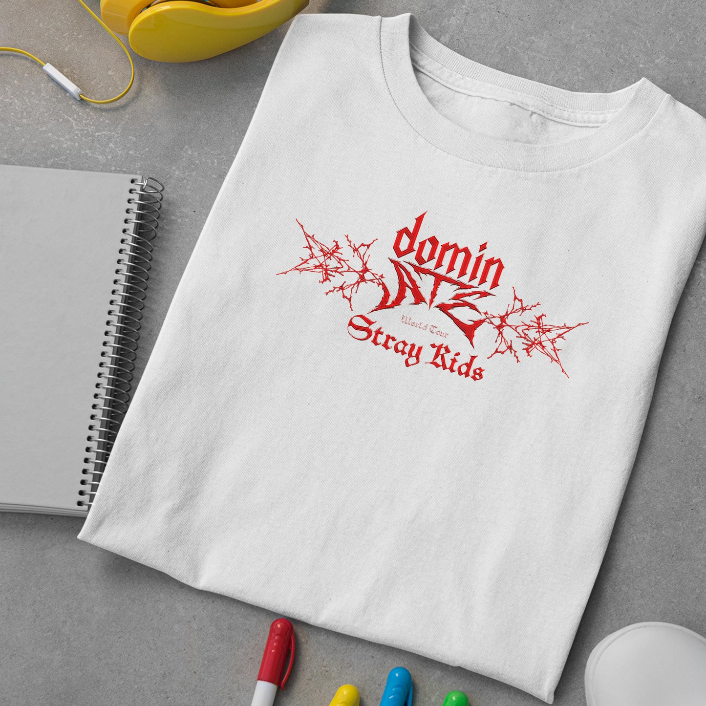 Graphic Stray Kids DominATE World Tour In US Shirt, Stray Kids Shirt