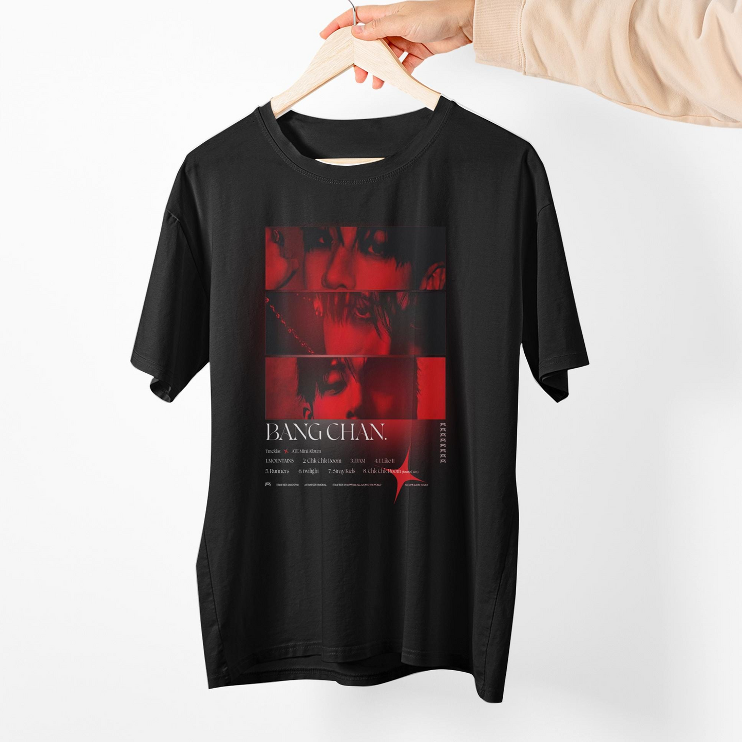Vintage 90s Stray Kids Bang Chan Shirt, Stray Kids Shirt, Kpop Shirt