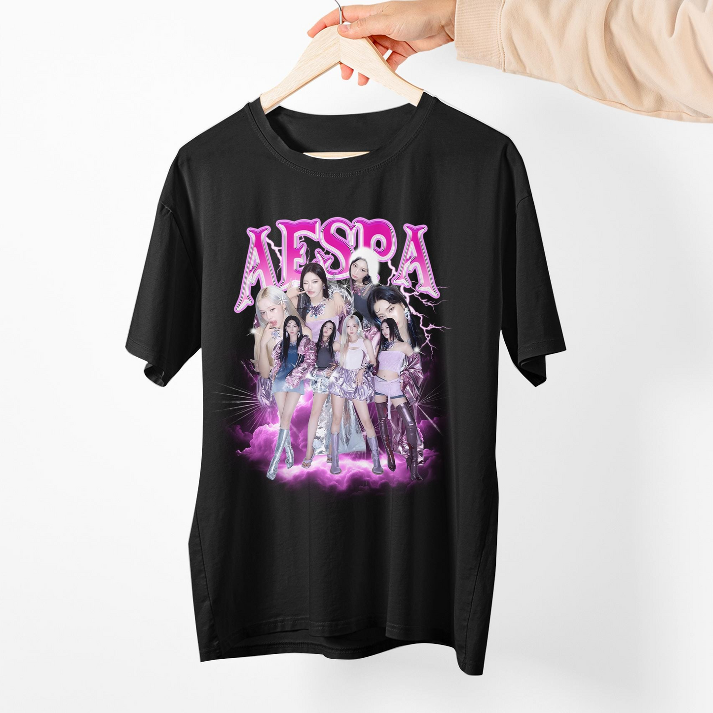 AESPA Synk Parallel Line Tour T-Shirt, Aespa Kpop Shirt, Aespa Shirt