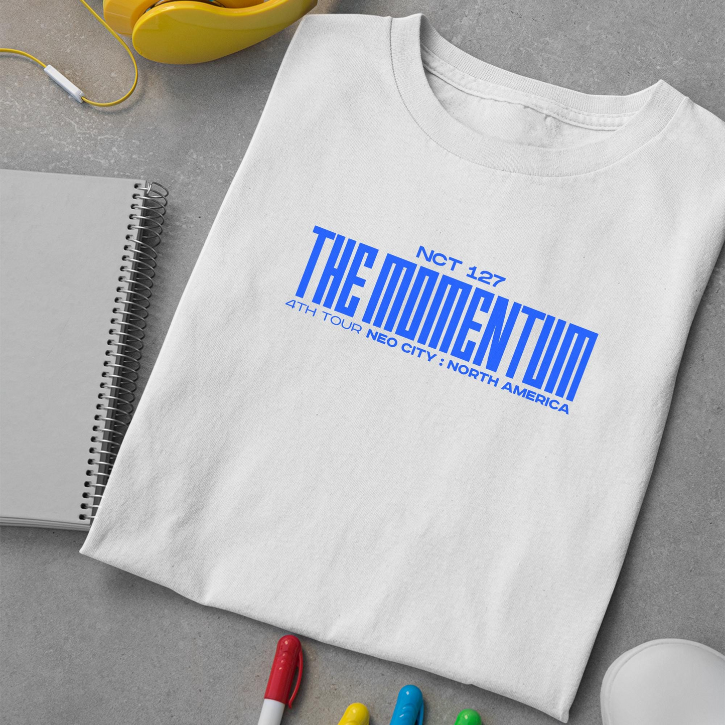 Graphic NCT 127 Shirt, NCT 127 The Momentum Tour Shirt, NCT 127 Merch