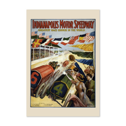 Indianapolis Motor Speedway poster print