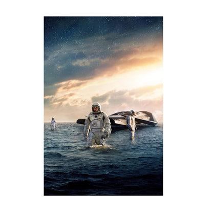 Interstellar (2014) Movie Water Planet Art poster print