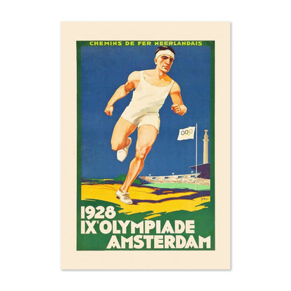 Amsterdam Olympics 1928 poster print