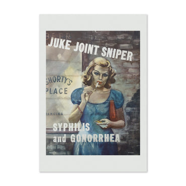 Juke Joint Sniper poster print