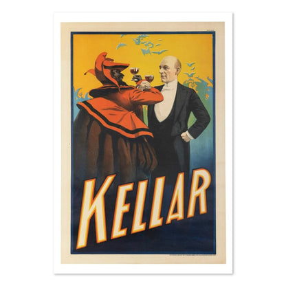 Kellar Drinks With the Devil poster print