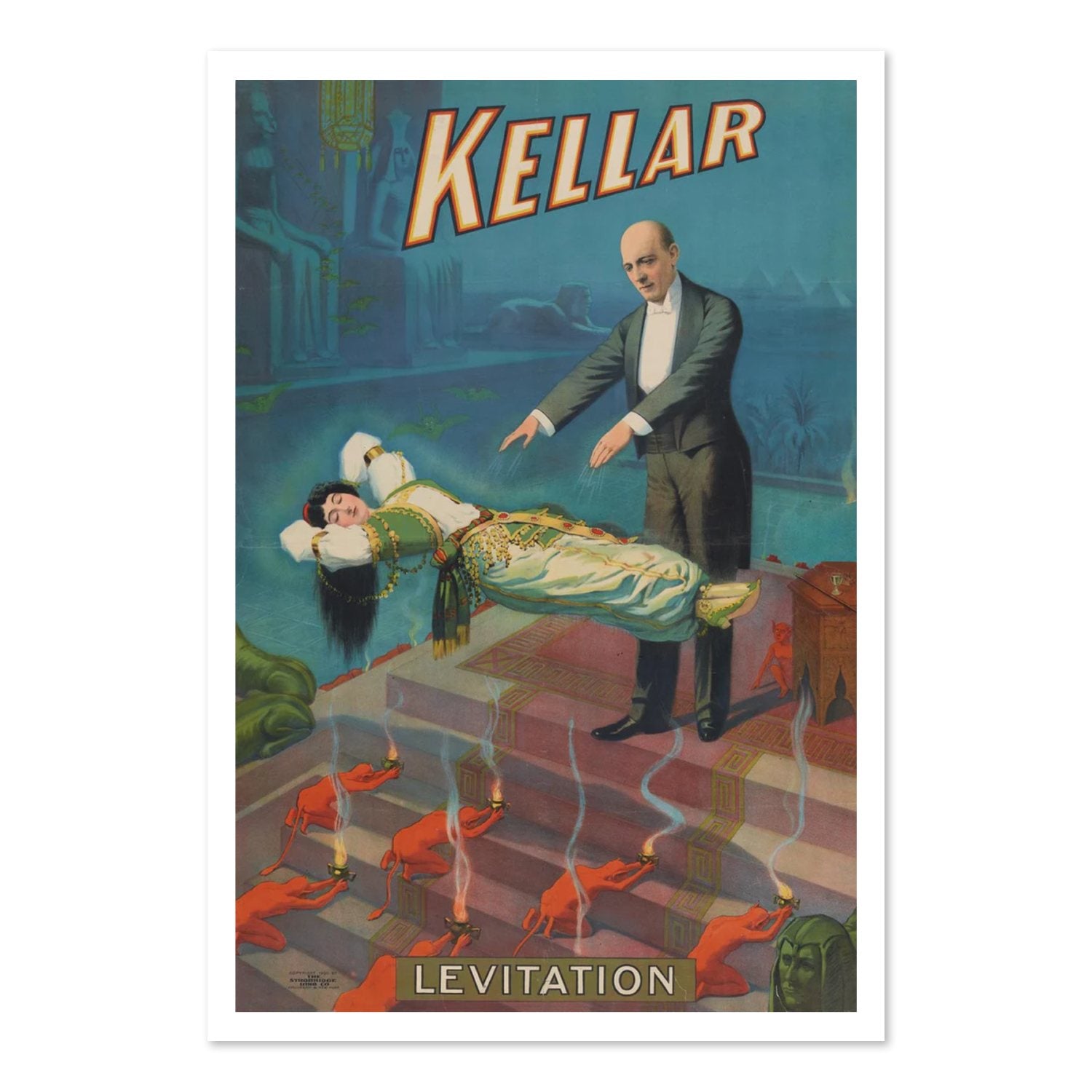 Kellar Levitation poster print