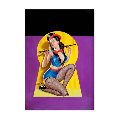 Keyhole Dancer poster print