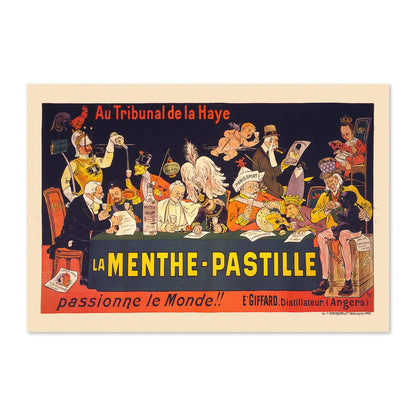 La Menthe-Pastille poster print