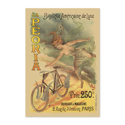 La Peoria Bicyclette poster print