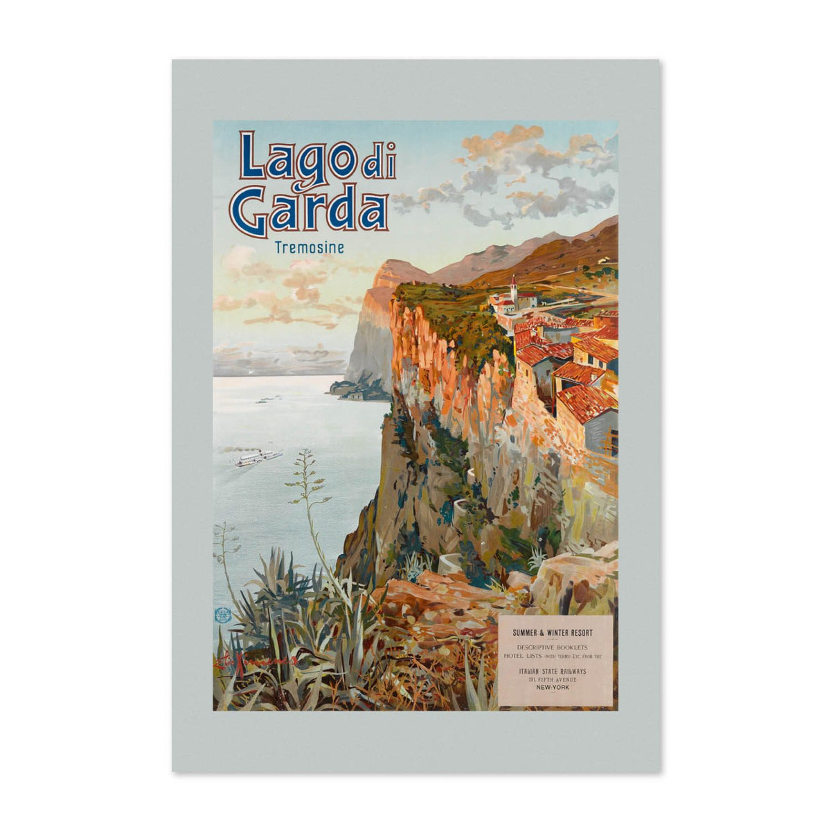 Lago di Garda poster print