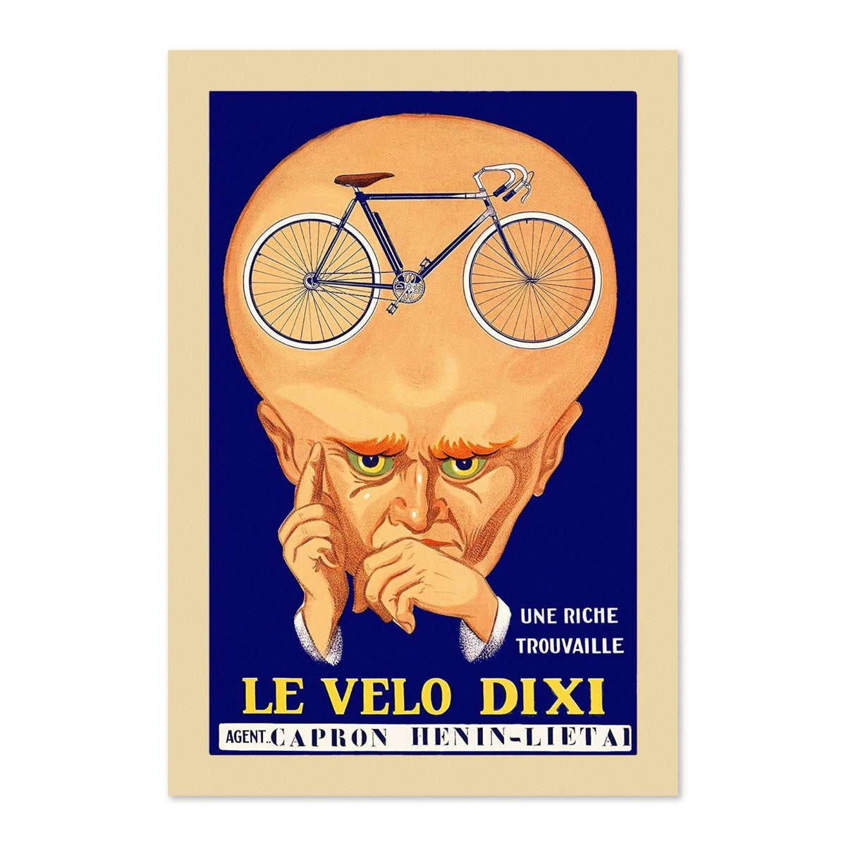 Le Velo Dixi poster print