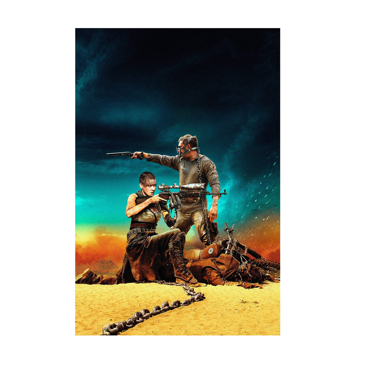 Mad Max: Fury Road (2015) Movie War Rig Art poster print