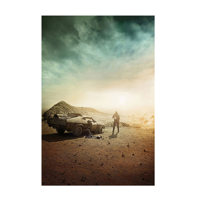 Mad Max: Fury Road (2015) Movie Wasteland Art poster print