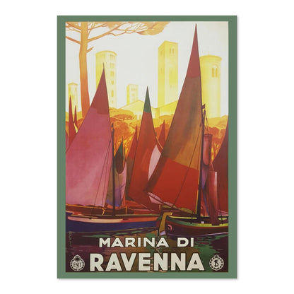 Marina di Ravenna poster print