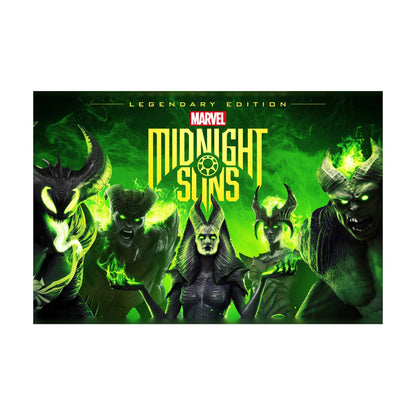 Marvel's Midnight Suns Legendary Edition Key Art horizontal poster print
