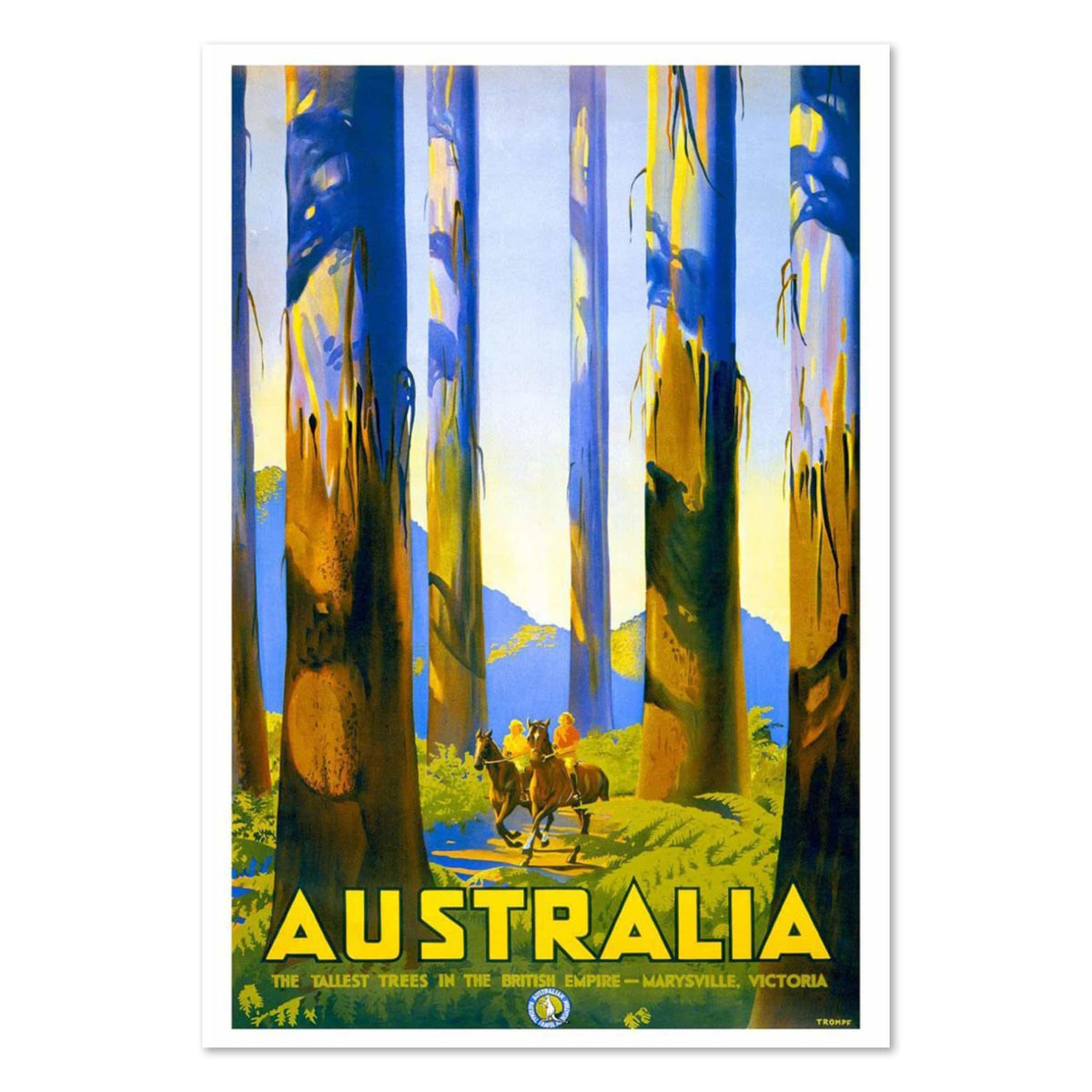 Marysville Australia poster print