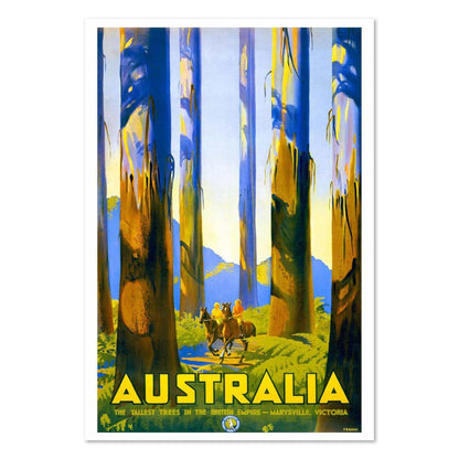 Marysville Australia poster print
