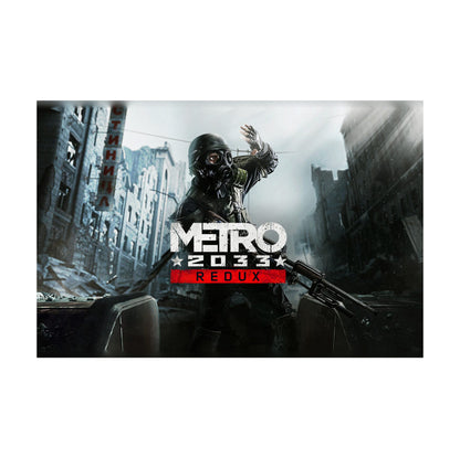 Metro 2033 Redux Wide Key Art horizontal poster print
