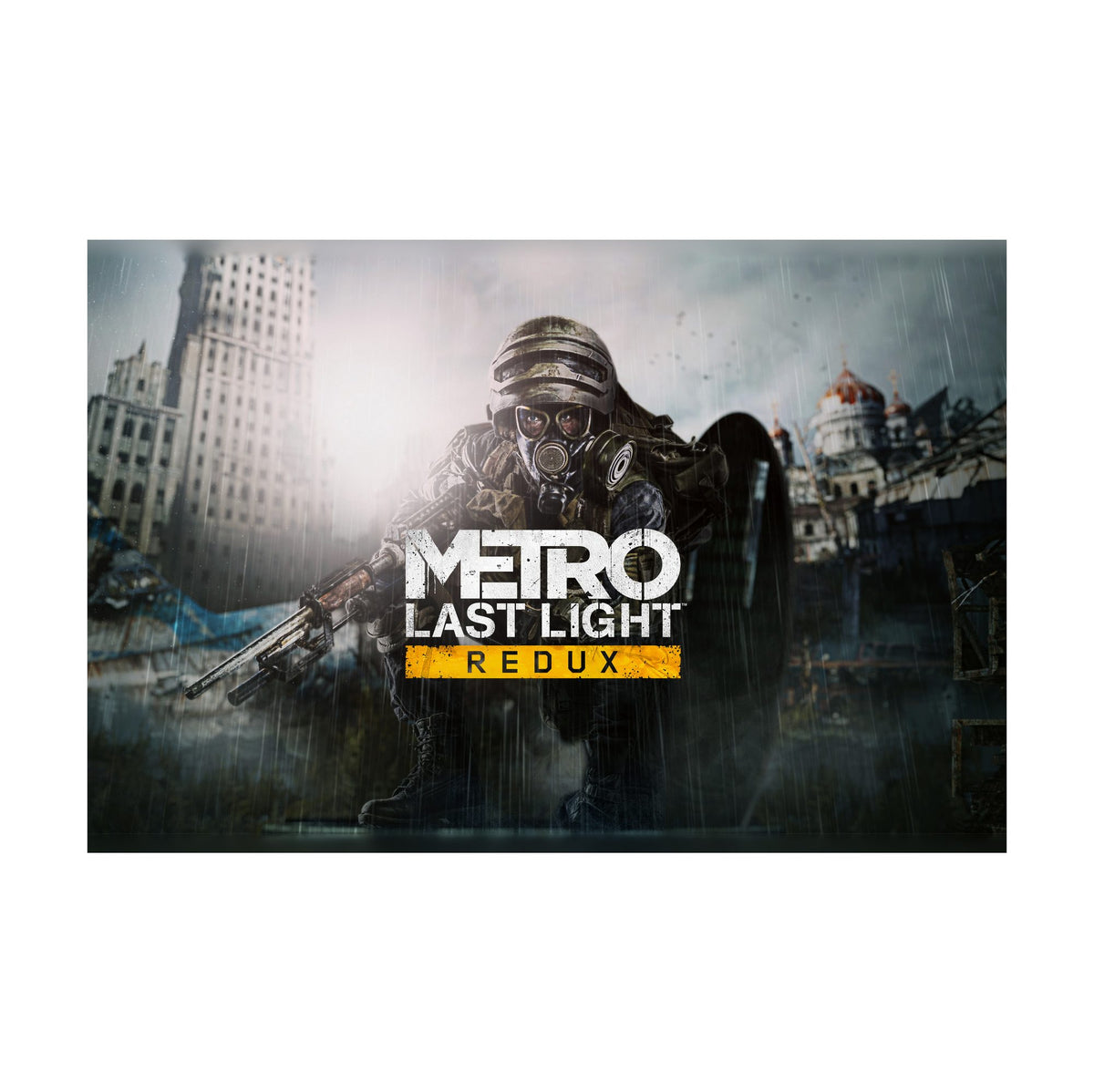 Metro: Last Light Redux Wide Key Art horizontal poster print