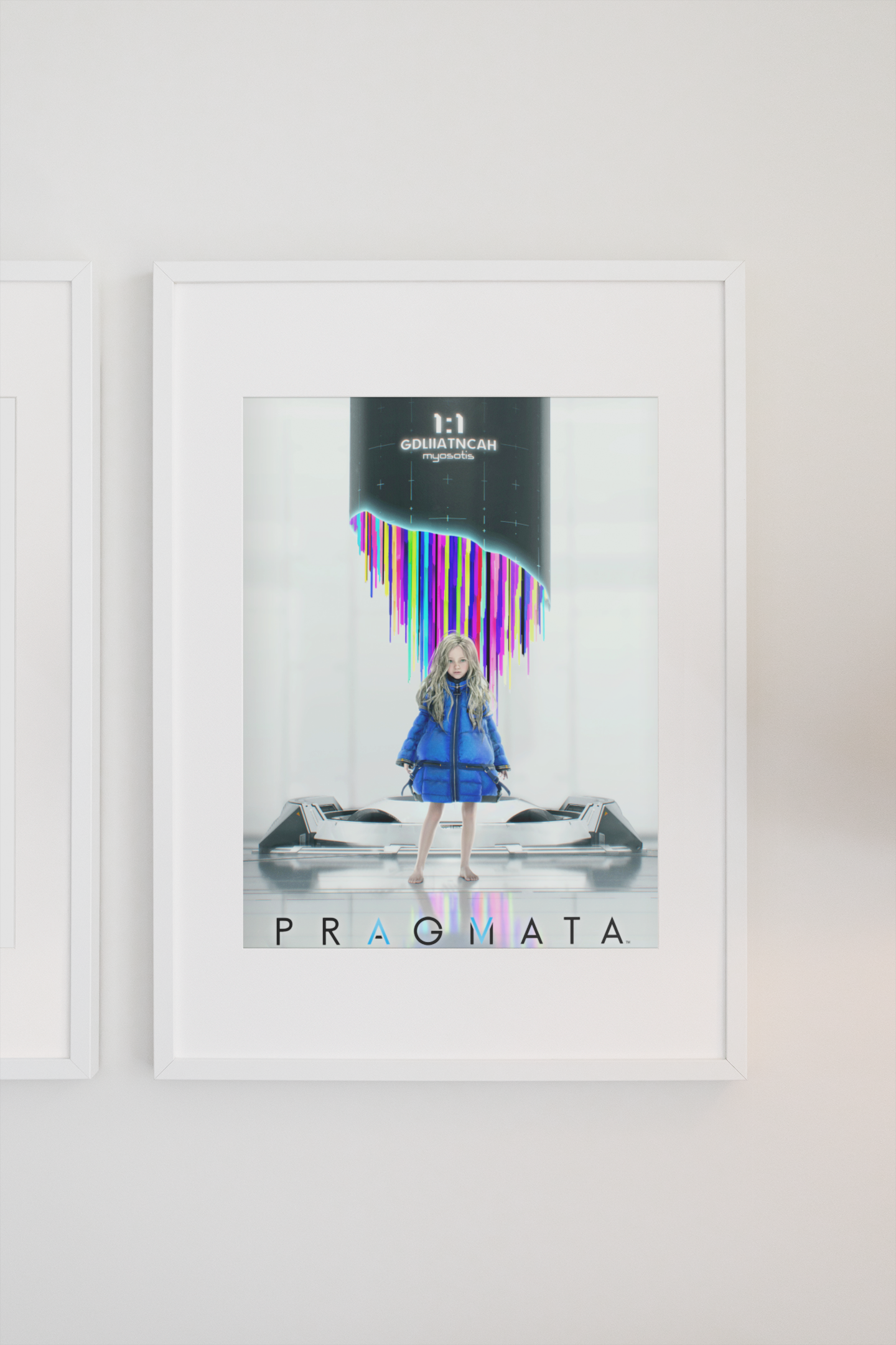 Pragmata Poster — Announcement Teaser Art Print | Sci-Fi Gaming Wall Art