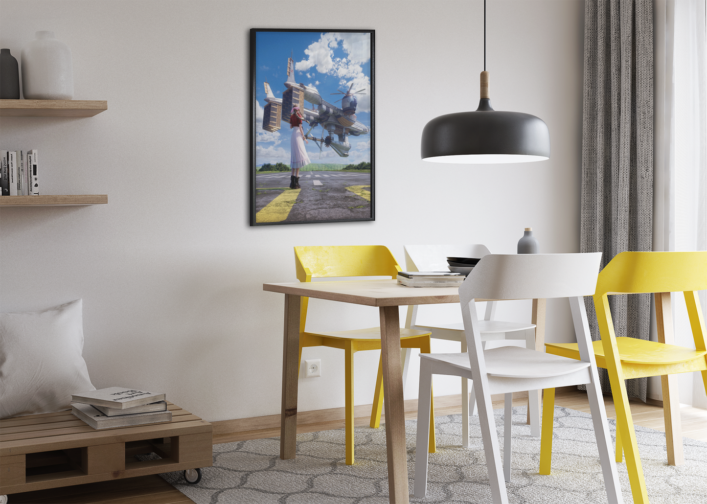 Final Fantasy VII (7) Rebirth Poster | Official Box Art 02