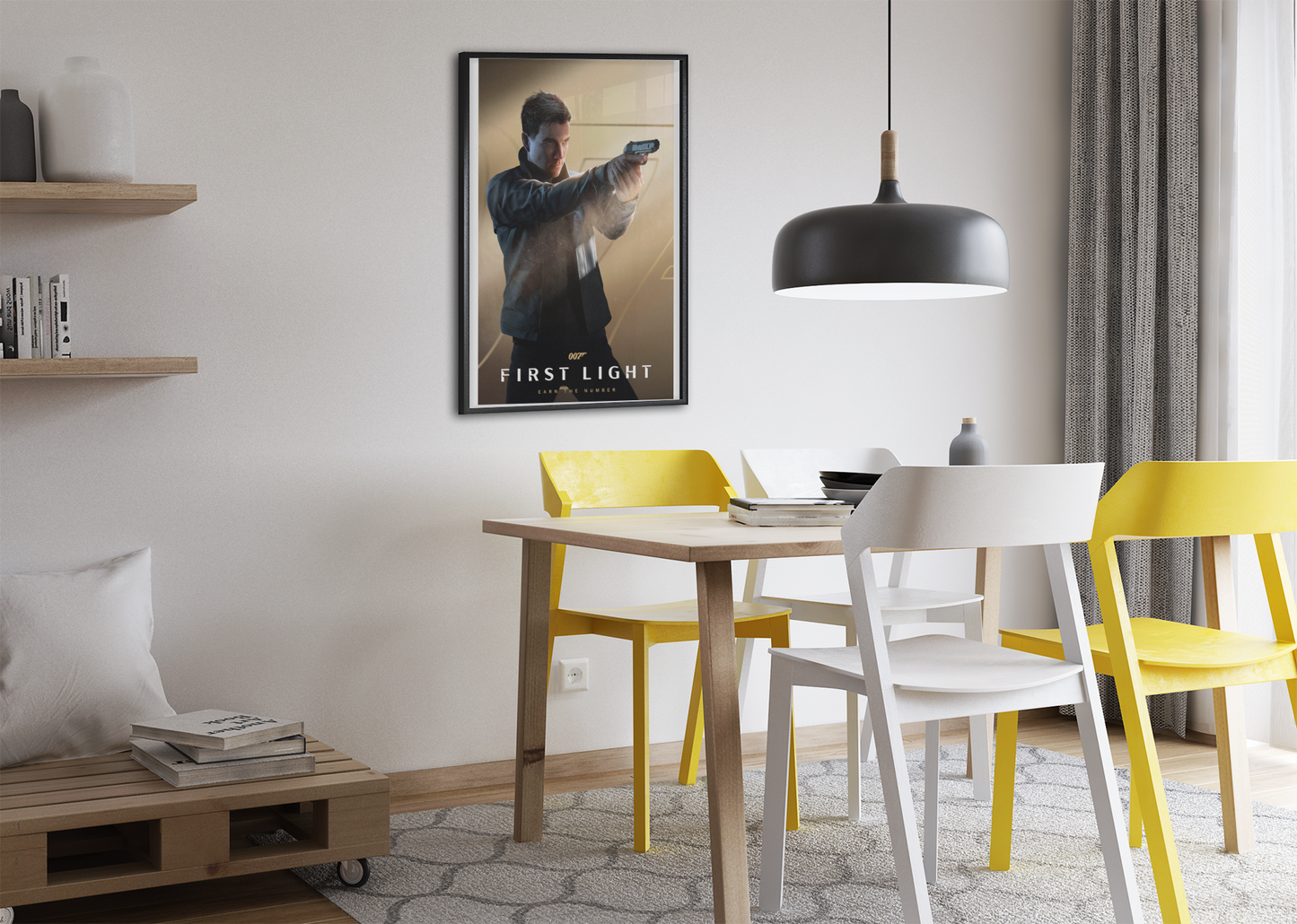 007 First Light Poster — Key Art Print | Spy Action Wall Art