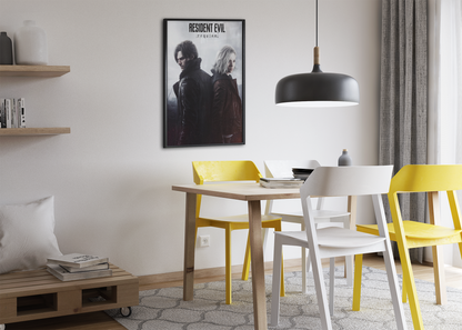 Resident Evil Requiem Poster — Key Art Print | Capcom Survival Horror Gaming Wall Art