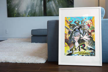 Persona 4 Revival Poster — Official Key Art Print | JRPG Anime Wall Art