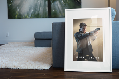 007 First Light Poster — Key Art Print | Spy Action Wall Art