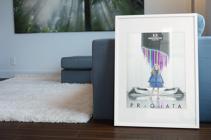 Pragmata Poster — Announcement Teaser Art Print | Sci-Fi Gaming Wall Art