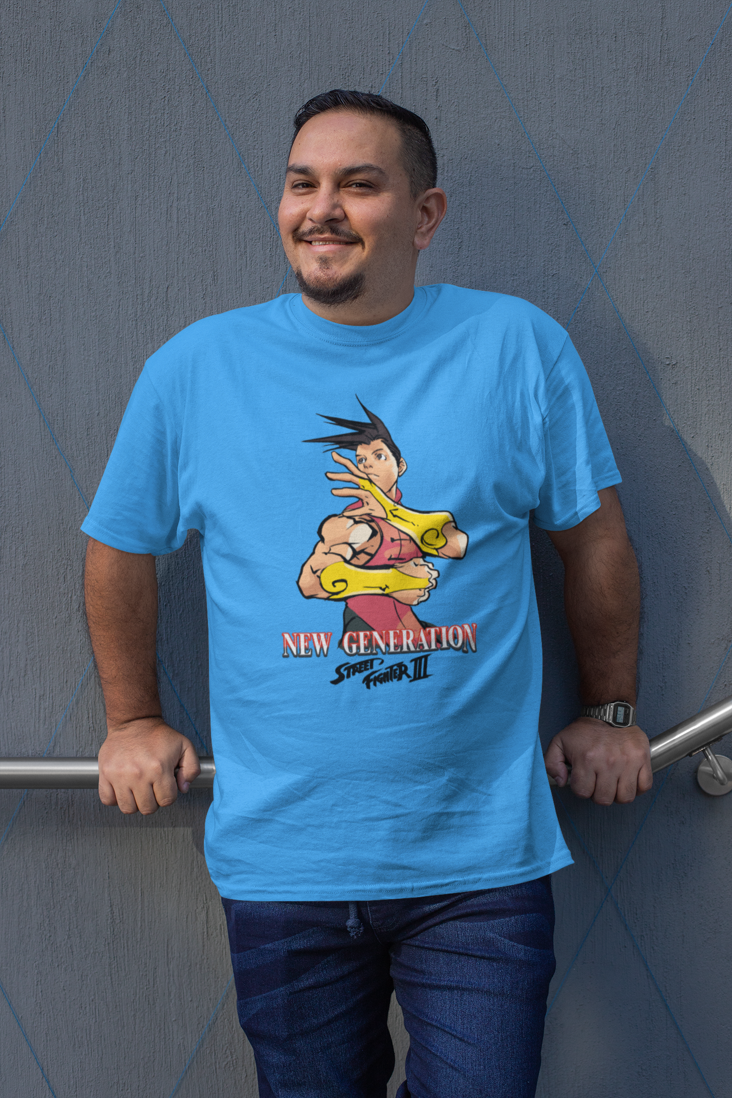 Street Fighter III New Generation | Yang Key Art Ver 2 Premium Unisex T-shirt