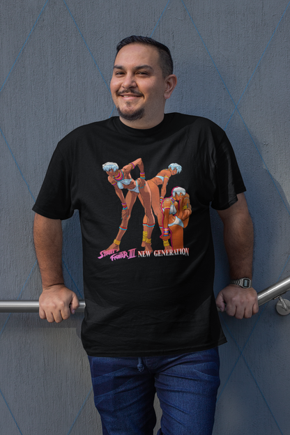 Street Fighter III New Generation | Elena Collage Art Ver 3 Premium Unisex T-shirt