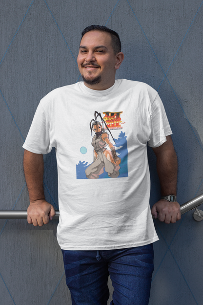Street Fighter III New Generation | Ibuki Key Art Premium Unisex T-shirt