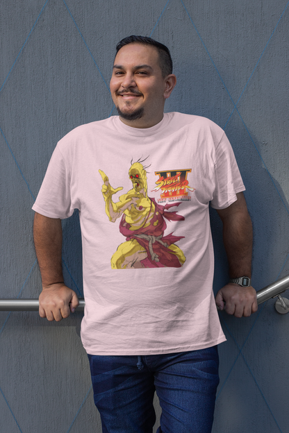 Street Fighter III New Generation | Oro Key Art Premium Unisex T-shirt