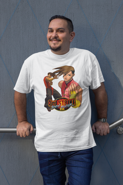 Street Fighter III 3rd Strike | Yang Key Art Premium Unisex T-shirt