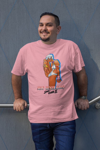 Street Fighter III New Generation | Elena Key Art Ver 2 Premium Unisex T-shirt